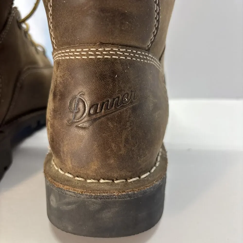 Danner Men's Work Boots Size 9 Brown Vibram EH